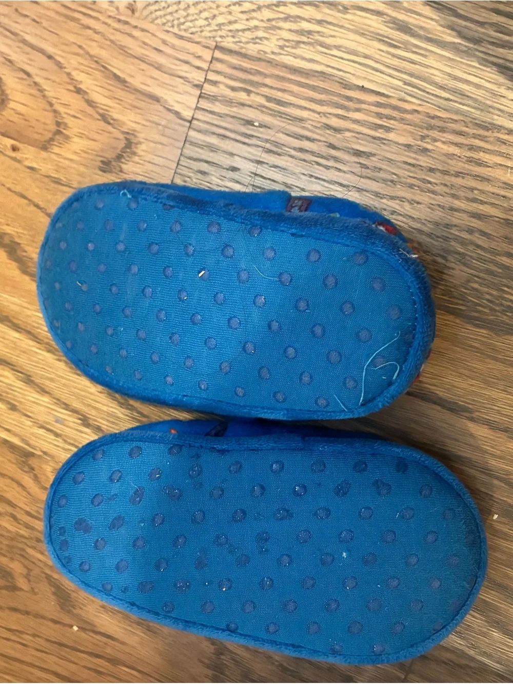 Paw Patrol Blue Plush Slip-On Kids One-Piece Slippers